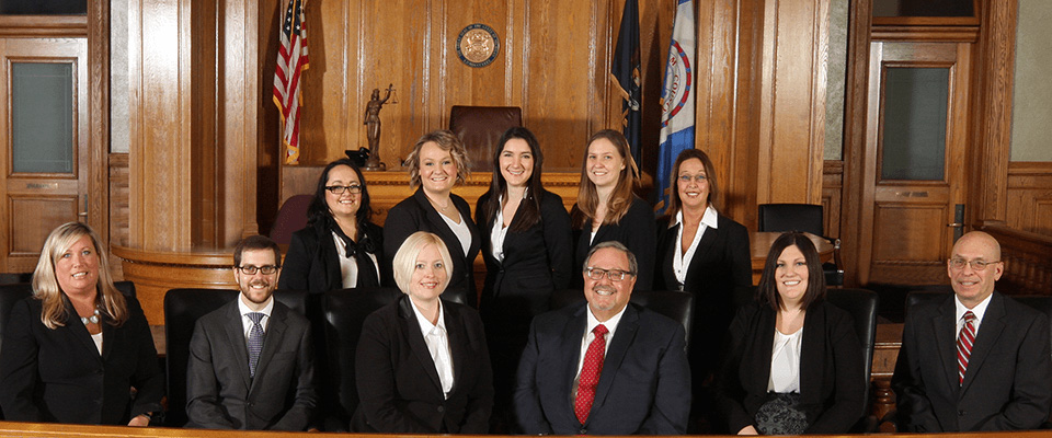 FinalFirmCropped Photo with all members of the Kronzek Firm child abuse defense team