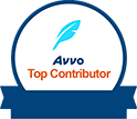 Avvo Top Legal Contributor badge