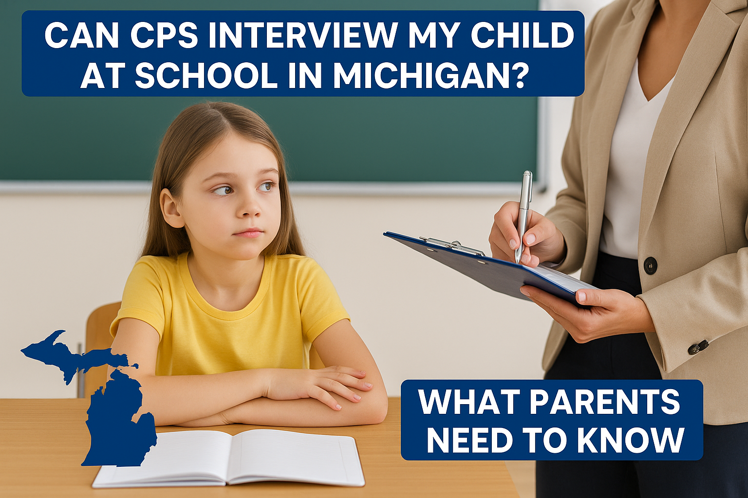 Can CPS Interview My Child at School in Michigan? What Parents Need to Know